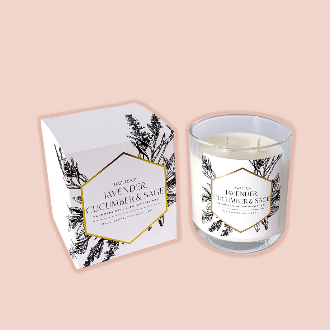Lavender, Cucumber & Sage